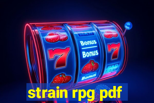 strain rpg pdf